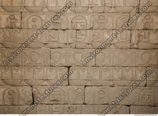 Photo Texture of Symbols Karnak 0091